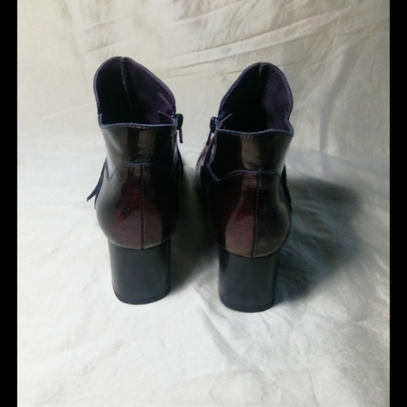 Jose Saenz dark burgundy ankle boots size 39 - Picture 5 of 9